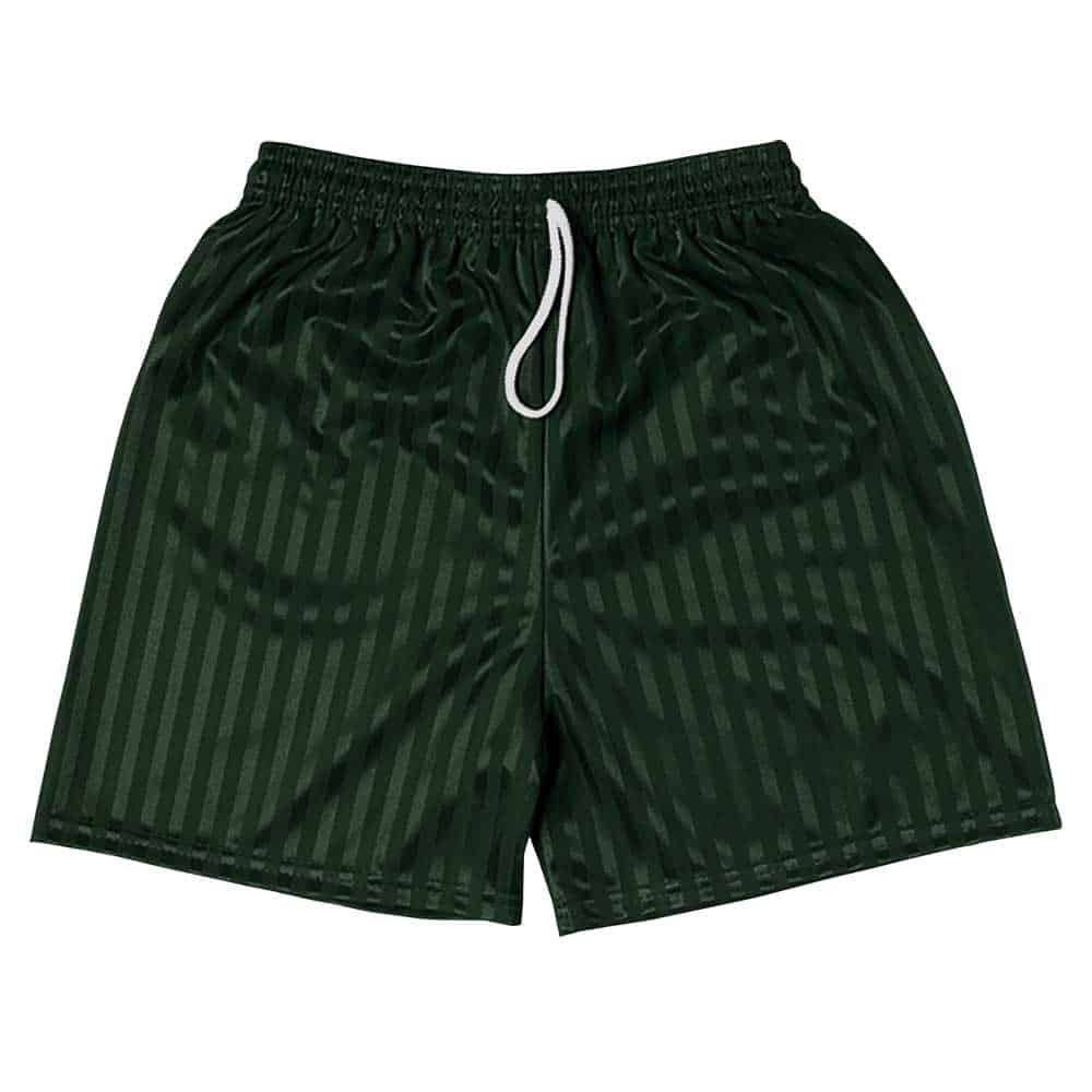 Shadow Stripe PE Shorts - Black - Scallywagz Schoolwear