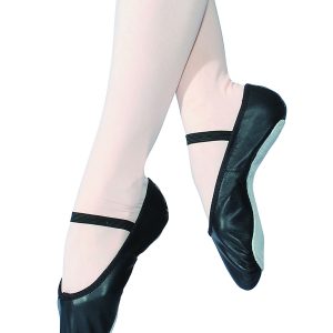 Roch Valley Ophelia Black Ballet Shoes