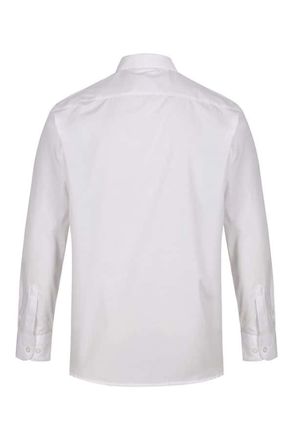 Trutex long sleeved white shirt