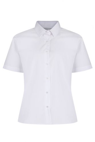 nsb white short sleeve blouse Trutex