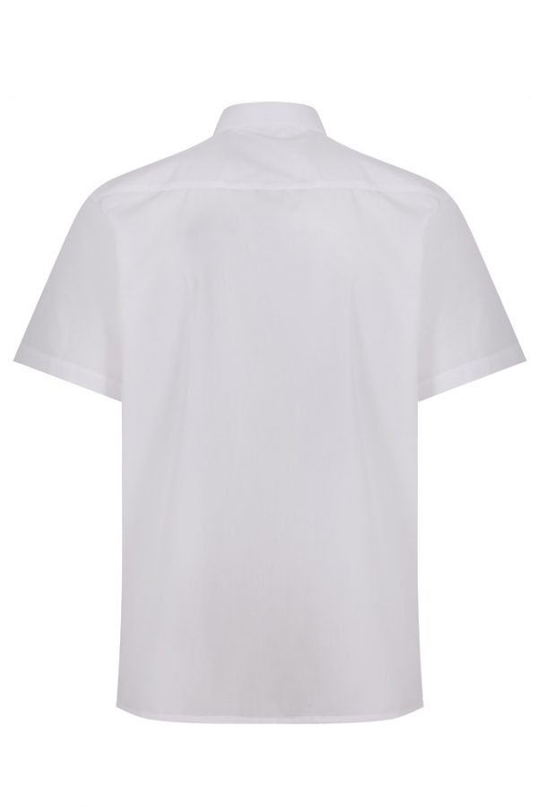 Trutex short sleeved shirt white