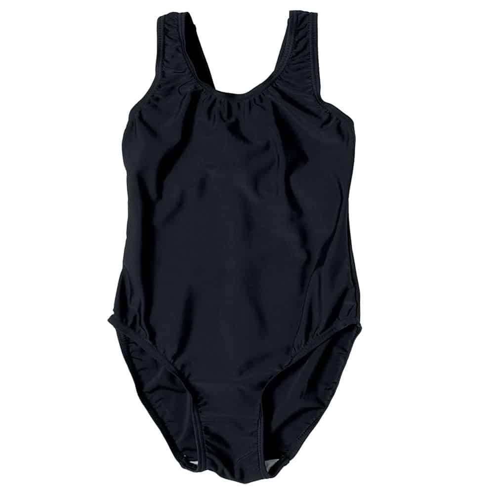 Elastane Swimming Costume by Zeco - Navy Blue - Scallywagz Schoolwear