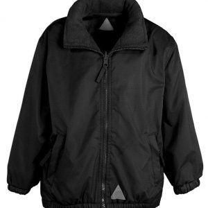 black reversible showerproof jacket
